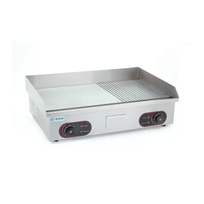Plancha Grill Mitad Lisa y Mitad Acanalada Migsa BN-822B