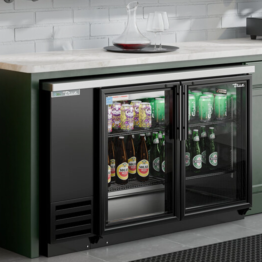 Refrigerador Bajo Barra 2 Puertas de Vidrio 20.9 Pies Cúbicos True TBB-2G-HC - Imagen 2