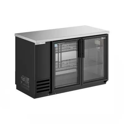 Refrigerador Bajo Barra 2 Puertas de Vidrio 20.9 Pies Cúbicos True TBB-2G-HC