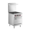 Estufa con Horno Vulcan SX24-4BP
