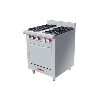 Estufa 4 Quemadores con Horno a Gas Coriat Piso EC-4-HM