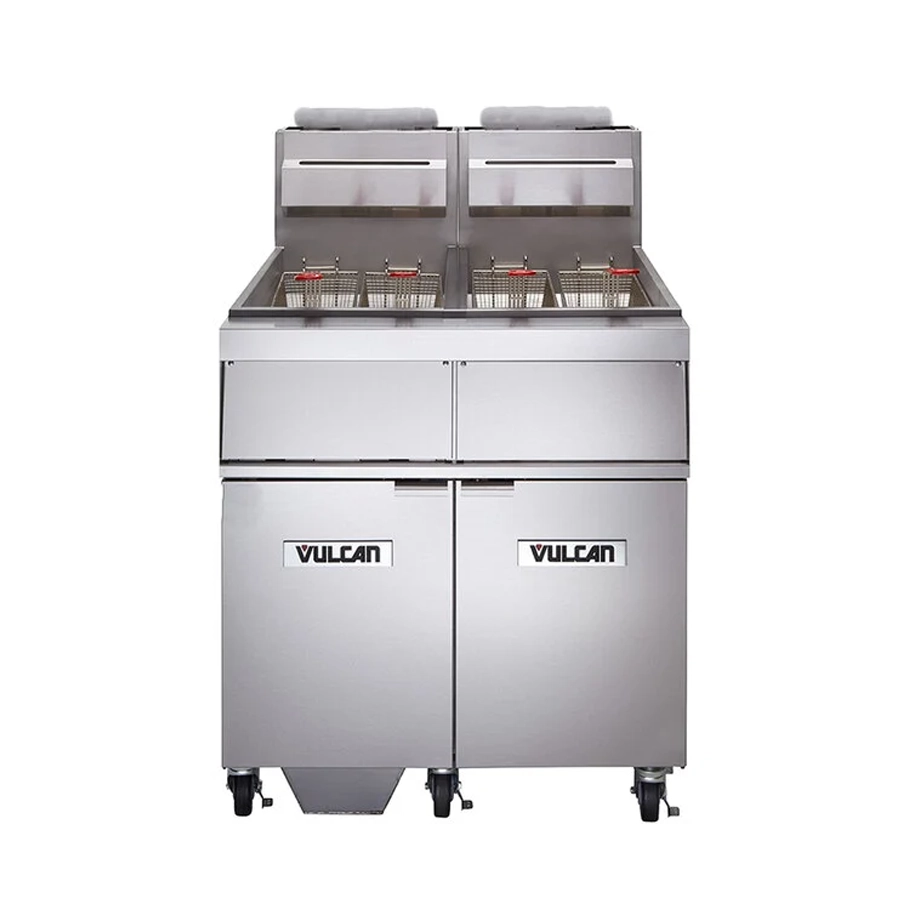 Freidora Industrial de 46 Litros a Gas Vulcan 2GR45MF-1 Doble Tina