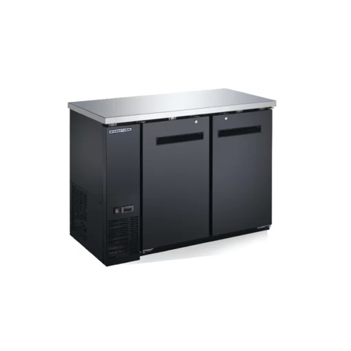 Refrigerador Back Bar 2 Puertas Solidas International BBC-2PS-AI