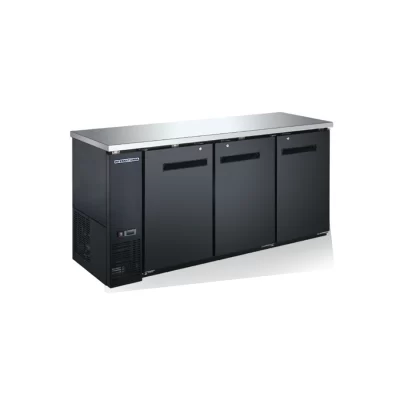 Refrigerador Back Bar 3 Puertas Solidas International BBC-3PS-AI
