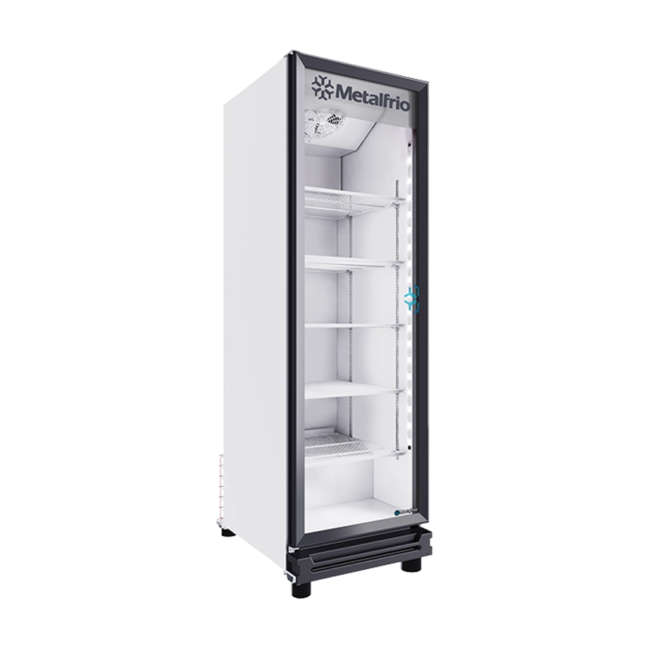 Refrigerador 1 Puerta de Vidrio 17.7 Pies Cúbicos METALFRIO RB410