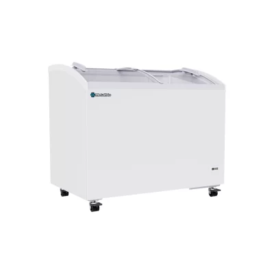 Congelador Horizontal Exhibidor METALFRIO CHC300 10 pies cúbicos Cristal Curvo