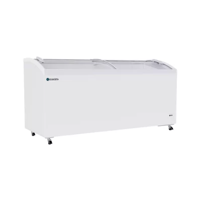 Congelador Horizontal Exhibidor METALFRIO CHC600 53 pies cúbicos Cristal Curvo