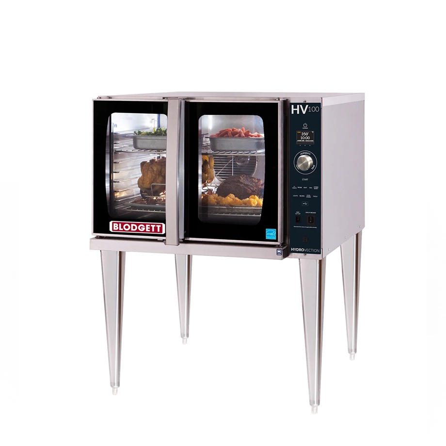 Horno de Convección a Gas Blodgett Hidrovection HV-100G Single Deck 5 Charolas