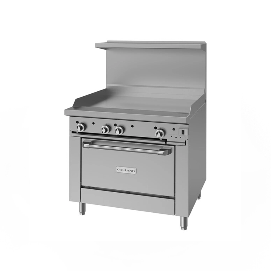 Plancha con Horno a Gas Garland G36-G36C 36"