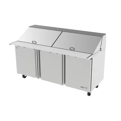 Mesa de Preparación de Pizzas ASBER APTM-72-30 HC 25.4 Pies Cúbicos