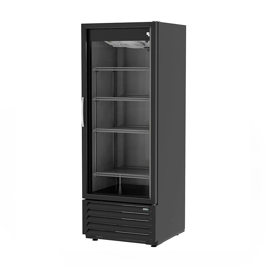 Congelador Exhibidor 1 Puerta de Cristal ASBER AFM-23-HC Merchandiser 23 pies cúbicos