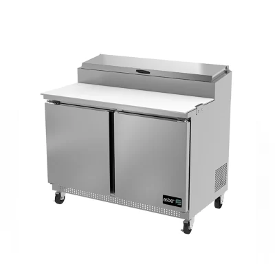 Mesa de Preparación de Pizzas ASBER APTP-48-HC 13.3 Pies Cúbicos Professional Line Neo Series