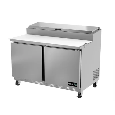 Mesa de Preparación de Pizzas ASBER APTP-60-HC 16.8 Pies Cúbicos Professional Line Neo Series