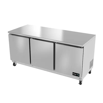Mesa Refrigerada ASBER AUTR-72-HC Neo Series Bajo Mostrador 20.6 Pies Cúbicos