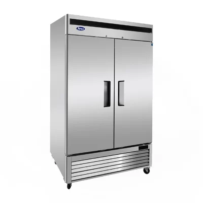Congelador Vertical 2 Puertas Sólidas 43.8 Pies Cúbicos Atosa MBF8503GR