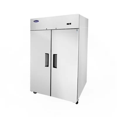 Refrigerador-Congelador Vertical 2 Puertas Mixto 14.83 Pies Cúbicos en cada Sección Atosa YBF9239GR
